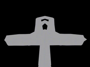 단순한 검 3D 모델