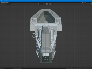 Sci-fi shotgun-flamethrower Modèle 3D