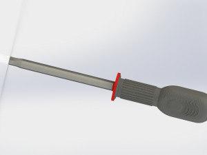 screwdrivers secured torx phillips slotted and hexagonal heads 3D Model