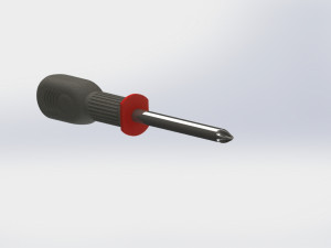 screwdrivers secured torx phillips slotted and hexagonal heads Modèle 3D