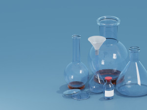laboratory glassware 3D Модель