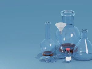 vetreria da laboratorio Modello 3D