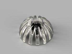 flame brooch 3D Print Model