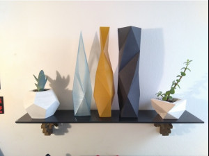 50 vases 3D-Druckmodell