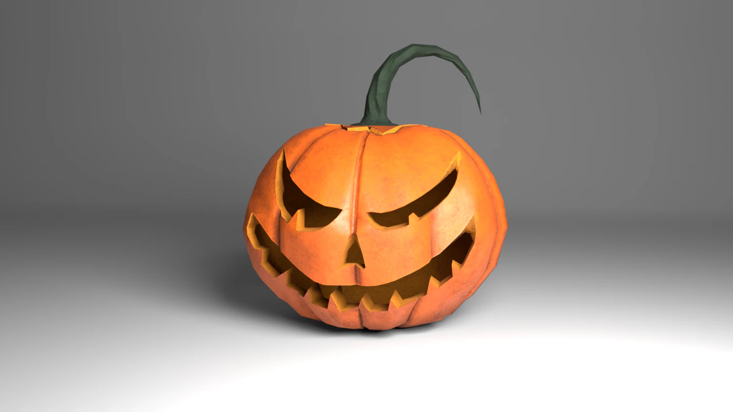 a ab&oacute;bora de halloween low-poly Modelo 3D .c4d .max .obj .3ds .fbx .stl .blend 
