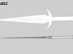 long dagger 3Dモデル