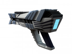 scifi blaster Modèle 3D