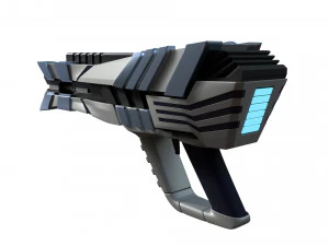 lan&ccedil;ador de fic&ccedil;&atilde;o cient&iacute;fica Modelo 3D