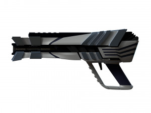scifi blaster Modèle 3D