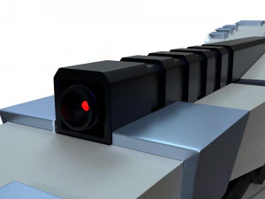 lan&ccedil;ador de fic&ccedil;&atilde;o cient&iacute;fica Modelo 3D