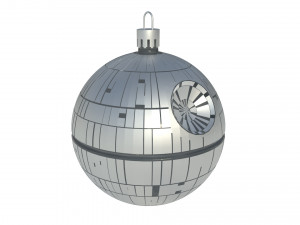 death star christmas tree decoration Modelo 3D