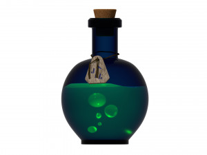potion bottle Model 3D