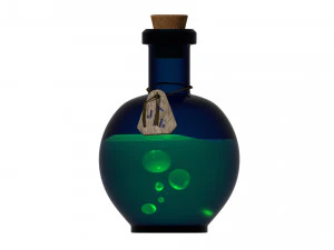 औषधि की बोतल 3D मॉडल