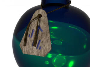 औषधि की बोतल 3D मॉडल