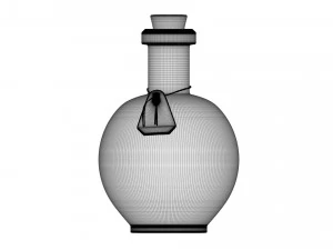 औषधि की बोतल 3D मॉडल