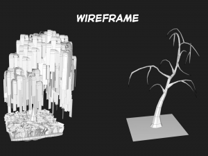 willow tree 3D 模型