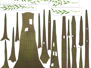willow tree 3D 模型