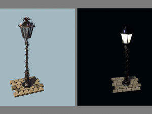street lantern 3Dモデル