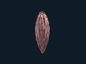 the scaled heart for valentines day 3D Print Model