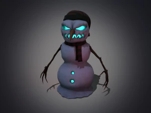 Evil snowman 3D Model