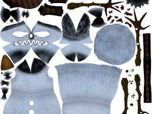 Evil snowman 3Dモデル