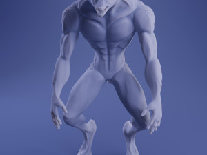 werefox 3d print model 3D-Druckmodell