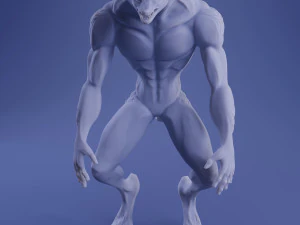 model cetak 3d werefox Model Cetak 3D