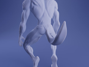 werefox 3d print model 3D 打印模型