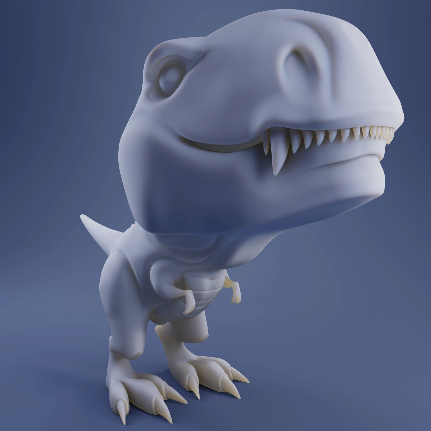 t-rex rexi - 3d print model 3D Print Model .c4d .max .obj .3ds .fbx .stl .blend 