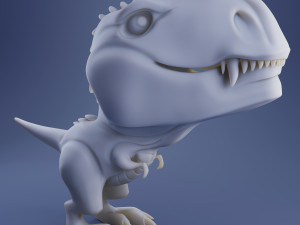 t-rex rexi - 3d print model Modèles 3D en vedette