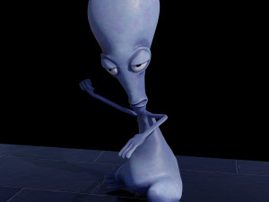 roger from american dad - 6 poses - 3d printing model 3D-printmodel