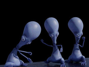 roger from american dad - 6 poses - 3d printing model 3D-printmodel