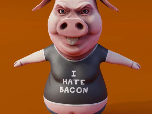 miggy -3 pose - model cetak 3d Model Cetak 3D