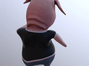 miggy -3 poses - 3d print model 3D Print Model
