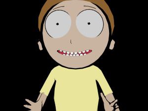 morty rigged low poly pbr 3D Model