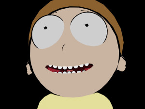 morty rigged low poly pbr 3D Model