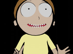 morty rigged low poly pbr 3D Model