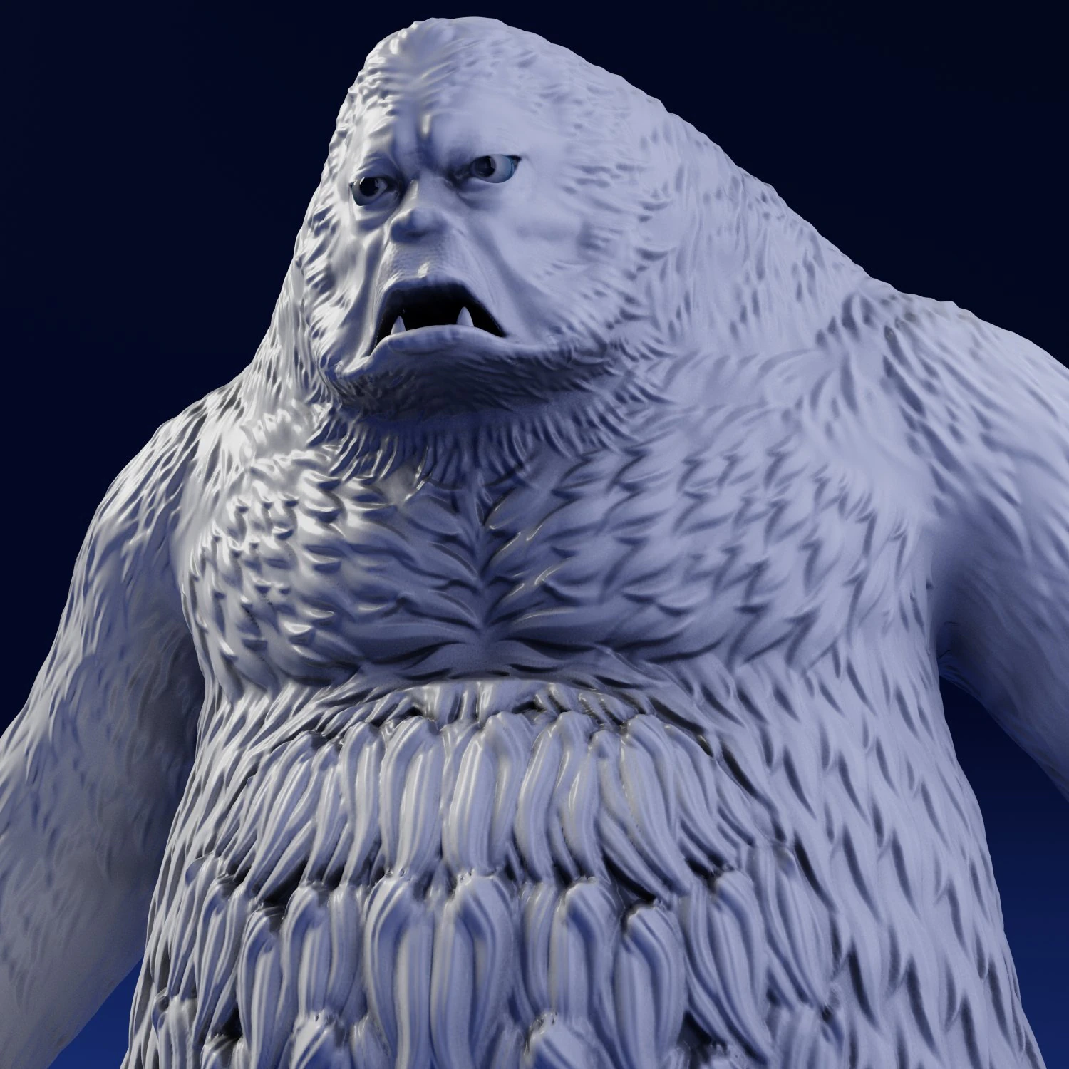 bigfoot 3d print model 3d print model 3D Print Model .c4d .max .obj .3ds .fbx .stl .blend 