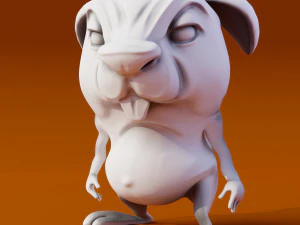 lucas malo - 3 poses - modelo de impresión 3d Modelo de impresión 3D