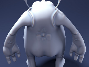 rodolfo the monster - 3d print model 3D प्रिंट मॉडल