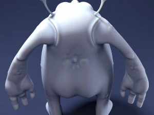 rodolfo the monster - 3d print model 3D Print Model
