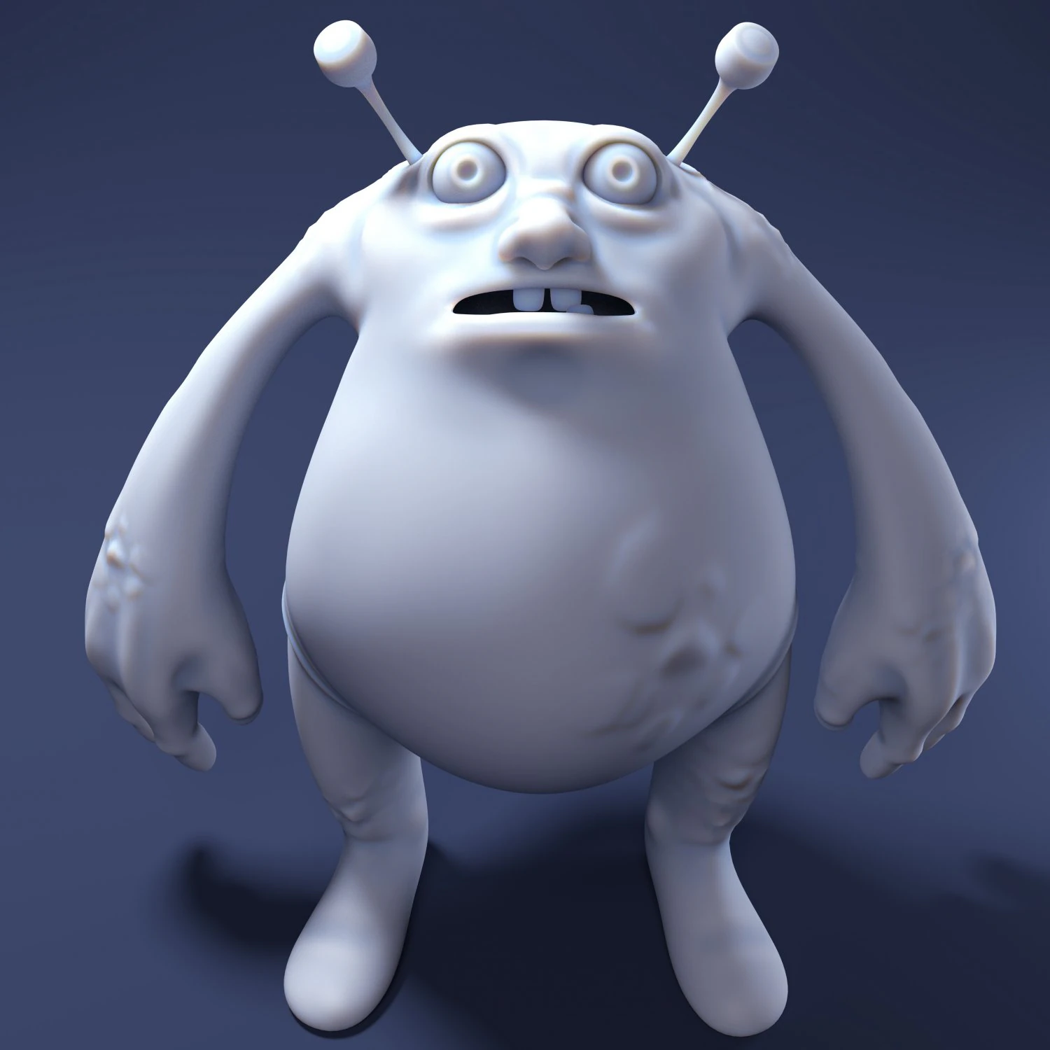 rodolfo the monster - 3d print model 3D Print Model .c4d .max .obj .3ds .fbx .stl .blend