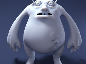 rodolfo the monster - 3d print model 3D Принт Модель