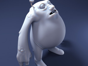 rodolfo the monster - 3d print model 3D प्रिंट मॉडल