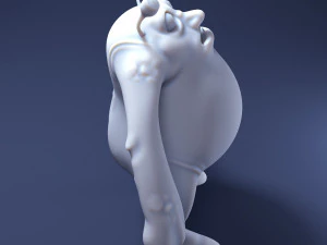rodolfo the monster - 3d print model 3D Print Model