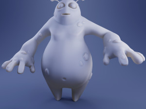acdc the monster 3d print model Modelo de Impressão 3D