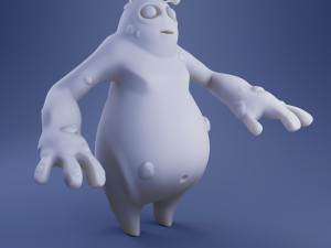 acdc the monster 3d print model Modèles 3D en vedette