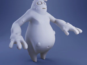 acdc the monster 3d print model 3D Print Model