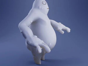 acdc the monster 3d print model 3D Print Model