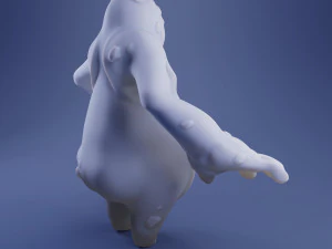 acdc the monster 3d print model 3D Print Model